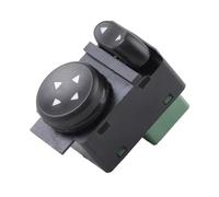 Bouton Contrôle Miroir Compatible Avec Fiat Pour Doblo Pour Palio Pour Strada Pour Albea 735316891 Interrupteur Réglage Rétroviseur Voiture(Orange Light)