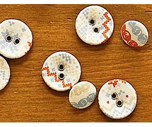 Bouton -Coton-33 knit-18mm/13mm 5u/mesure