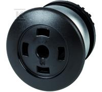 Eaton 216728 M22-DP-S-X Bouton-poussoir coup de poing noir 1 pc(s)