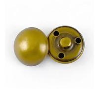 Bouton Couture 50 pièces Meetee 15-25mm bouton rond en métal boutons à tige de champignon rétro boucle en laiton vêtements accessoires de couture(Bronze,23.0mm)