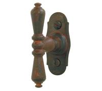 Bouton crémone Espalion BRIONNE Fer rouillé ciré - 1.0703.00RO