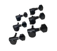 Bouton D'accordage Pour Guitare Boutons De Réglage De Guitare 3L3R Ou Ensemble De 6 Pièces Accessoires D'instruments Professionnels(SG381-07L Bk 6L)