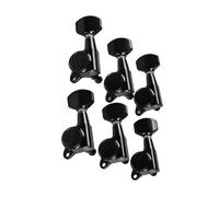 Bouton D'accordage Pour Guitare Boutons De Réglage De Guitare 3L3R Ou Ensemble De 6 Pièces Accessoires D'instruments Professionnels(SG381-07R Bk 6R)