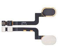 Bouton d'accueil avec nappe Motorola Moto G5 Plus (XT1687 / 2017) Original Noir