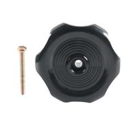 Bouton d'aération de véhicule récréatif - Bouton de manivelle de fenêtre d'arbre de 2,5 cm, diamètre de 6,3 cm, remplacement intérieur avec vis, poignée d'évent de camping-car, remorque de camping-car