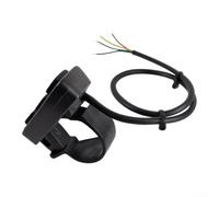Bouton d'affichage LCD pour vélo électrique, compatible avec KT Lcd3, Lcd8h | Convient pour kt Lcd3, Lcd8h, Lcd8s, Lcd10h, Tf02 pour systèmes de vélo électrique, pièce de rechange en plastique à 4 fils