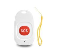 Bouton D'alarme D'urgence sans fil, Système d'alarme de Sécurité Domestique, Alarme SOS Portable Senior Bouton d'urgence sans fil SOS Bouton D'alarme Alarme de Sécurité de la Maison Bouton