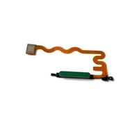 Bouton d'alimentation Bouton de Commande de commutateur de clé latérale Touch ID Capteur d'empreintes digitales à Domicile Câble Flexible pour Motorola Moto G35 - Vert