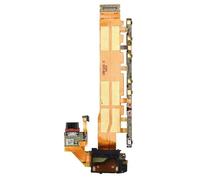Bouton d'alimentation + câble flexible de port de charge pour téléphone Sony Z3+/Z4