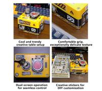 Bouton d'alimentation for PC, Interrupteur d'alimentation for Ordinateur De Bureau, Démarrage À Distance Externe, avec Voyant LED De Verrouillage, for Le Bureau, La Maison, Les Montages(White)