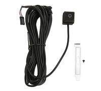 Bouton d'alimentation PC d'extension, Bouton Hôte d'ordinateur à Distance Facile à Installer Indicateur d'alimentation LED Pratique pour Les Hôtels pour Les Jeux (5M)