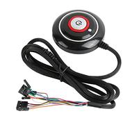 Bouton d'alimentation PC, Matériel ABS de Démarrage à Distance PC pour Ordinateur (2USB+Audio)