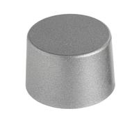 Bouton d'allumage argenté pour cuisinière à gaz Hygena 150240513