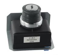 Bouton d'allumage Weber Grill 4 bornes pour pelle | Puissance de sortie de 0,5 V, 4 mâles pour les bornes à coque, convient pour les boutons avant Weber pour Genesis