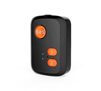 Bouton d'appel du soignant - Bouton d'appel d'alerte SOS d'urgence, alerte de vie pour personnes âgées avec détection de chute, bouton de panique étanche pour personnes âgées à la maison