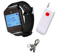 Bouton d'appel pratique pour infirmière, urgences, restaurant, téléavertisseur, serveur, récepteur, alarme légère pour les écoles