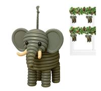 Bouton D'arbre De Noël - Artisanat D'ornement - Ficelle En Coton En Carton, Kit De Bricolage De 3,15 Pouces, Design Éducatif Et Créatif | Ensemble D'activités Familiales Interactives De Décoration D