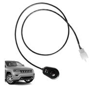 Bouton d'arrêt automatique - Contrôleur relais On Off 12 V, avec indicateur LED rouge et vert, contrôle des phares de voiture en forme de goutte - pour véhicules de loisirs SUV camions bateaux phares