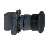 Bouton d'arrêt automatique couvert fi40 NO noir Harmony XB5AC21