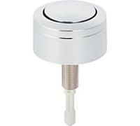 Geberit - Bouton Poussoir Pour Mécanisme De Chasse Geberit série 280, chasse interrum Pible : chromé brillant (241.820.21.1)