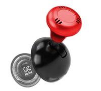 Bouton d'arrêt de démarrage de la voiture - Couvercle de l'interrupteur d'allumage, capuchon de commande du moteur, bague d'alimentation du tableau de bord | Accessoire de mise à niveau intérieur élég