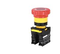 Bouton d'arrêt d'urgence 22 mm avec fonction LightStop, démarreur électrique 220 V 10 A NC(Stop no light,3NC,110 V)