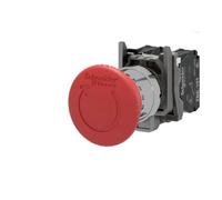Schneider Electric Bouton-poussoir Harmony XB4 - Arrêt d'urgence 1F + 1O Ø40 P-T G