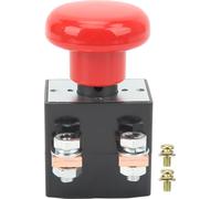 Bouton d'arrêt d'urgence IP67 étanche 220-250A 12-220 V 50 mm Mouting -Trou pour véhicules Chariot élévateur à fourche