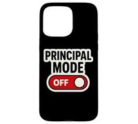 Bouton d'arrêt pour Mode Principal - Fin d'année Scolaire - Été Coque pour iPhone 15 Pro Max