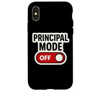 Bouton d'arrêt pour Mode Principal - Fin d'année Scolaire - Été Coque pour iPhone X/XS