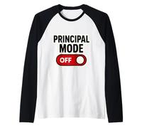 Bouton d'arrêt pour Mode Principal - Fin d'année Scolaire - Été Manche Raglan