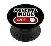 Bouton d'arrêt pour Mode Principal - Fin d'année Scolaire - Été PopSockets PopGrip Adhésif