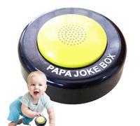 Bouton De Blague Pour Papa - 50 Générateurs De Blagues Hilarantes, Bouton Sonore Amusant Pour Papa, Cadeau D'anniversaire/fête Des Pères/Noël/anniversaire | Jouet De Divertissement De Bureau Induisant