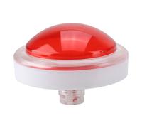 Bouton de buzzer, bouton lumineux LED pour borne d'arcade (sans fonction de jogging), blanc, 100 mm