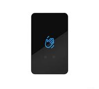 Bouton de capteur infrarouge sans contact réglable pour contrôle d'accès, matériaux PC et ABS (86 x 55 mm)