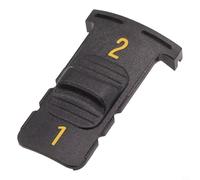 Bouton de changement de vitesse de rechange pour perceuse DCD791B-B3, DCD796D2, DCD797D2 et autres perceuses sans fil - Bouton de changement de vitesse en plastique, pièce n° N397466