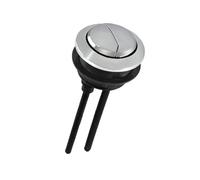 Bouton de chasse d'eau à double poussoir, pièce de rechange pour réservoir de toilette, pour réparation de la cuvette de toilette, convient pour salle de bain (49~55mm)