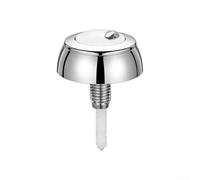 Bouton de Chasse d'eau ABS pour Siamp pour Optima 49, Bouton Poussoir de Rechange avec ou sans Couvercle, Fonctionnement Facile (avec Couvercle de Support)