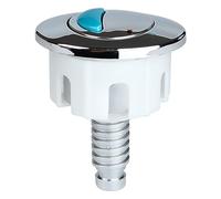 Bouton de chasse d'eau ABS résistant aux chocs avec technologie de câble réactif Solution de mise à niveau douce pour salle de bain, convient pour les salles de bains avec bouton de toilette à