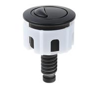 Bouton de chasse d'eau, Bouton de chasse d'eau double for WC, noir, ouverture 38-49 mm