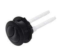 Bouton de Chasse d'Eau Bouton poussoir de toilette for réservoirs à Valve de chasse supérieure mécanique, bouton poussoir de chasse en plastique à double chasse, accessoires de salle de bains 38mm
