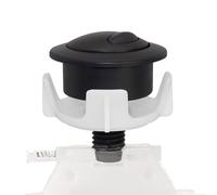 Bouton de Chasse d'Eau - Couvercle de Pousseur Étanche pour WC | Double Commande Pièces de Réservoir Entretien Facile Réparation Plomberie Appartement Maison Particulier Locataire Propriétaire