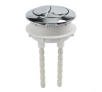 Bouton de chasse d'eau double ABS conçu pour une taille de trou de 60 mm et conçu pour une fiabilité opérationnelle à long terme