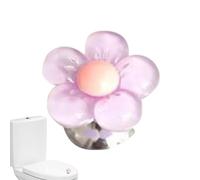 Bouton de chasse d'eau en forme de - 2 boutons poussoirs de rechange - Extension de poignée de couvercle de toilette pour une chasse d'eau pratique - Accessoire de salle de bain idéal pour une