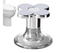 Bouton de chasse d'eau en forme de | Poignée de tiroir adhésive, bouton pression pour réservoir d'eau pour la maison et la salle de bain