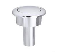 Bouton de chasse d'eau pour chasse d'eau Siamp Storm en ABS Argenté | Bouton de chasse d'eau de rechange, bouton de chasse d'eau, en ABS, pour Siamp Storm, réparation Argenté