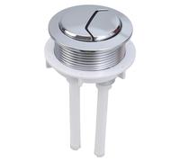 Bouton de chasse d'eau réglable double poussoir rond accessoires réservoir d'eau WC bouton de chasse d'eau kit de remplacement