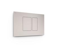 Bouton de chasse double pour WC Chrome - TRES 25429801