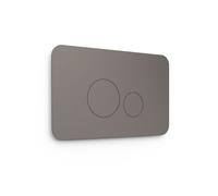 Bouton de chasse double pour WC Graphite - TRES 25429802GR