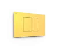 Bouton de chasse double pour WC Or 24K - TRES 25429801OR